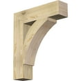 thumbnail image 1 of Ekena Millwork 6"W x 26"D x 30"H Thorton Block Rough Sawn Bracket, Douglas Fir, 1 of 25