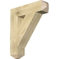 thumbnail image 1 of Ekena Millwork 6"W x 26"D x 30"H Traditional Craftsman Rough Sawn Bracket, Douglas Fir, 1 of 13