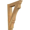 thumbnail image 1 of Ekena Millwork 6"W x 26"D x 34"H Balboa Rough Sawn Traditional Outlooker, Western Red Cedar, 1 of 4