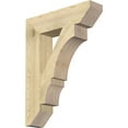thumbnail image 1 of Ekena Millwork 6"W x 26"D x 34"H Balboa Slat Rough Sawn Bracket, Douglas Fir, 1 of 4