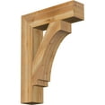 thumbnail image 1 of Ekena Millwork 6"W x 26"D x 34"H Imperial Block Rough Sawn Bracket, Western Red Cedar, 1 of 25