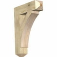 thumbnail image 1 of Ekena Millwork 6"W x 26"D x 34"H Thorton Craftsman Rough Sawn Bracket, Douglas Fir, 1 of 13