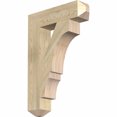 thumbnail image 1 of Ekena Millwork 6"W x 26"D x 38"H Balboa Craftsman Rough Sawn Bracket, Douglas Fir, 1 of 13
