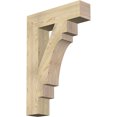 thumbnail image 1 of Ekena Millwork 6"W x 26"D x 38"H Merced Block Rough Sawn Bracket, Douglas Fir, 1 of 25