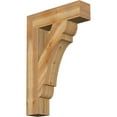 thumbnail image 1 of Ekena Millwork 6"W x 26"D x 38"H Olympic Block Rough Sawn Bracket, Western Red Cedar, 1 of 25