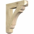 thumbnail image 1 of Ekena Millwork 6"W x 26"D x 38"H Olympic Craftsman Rough Sawn Bracket, Douglas Fir, 1 of 13
