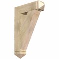 thumbnail image 1 of Ekena Millwork 6"W x 26"D x 38"H Traditional Arts & Crafts Rough Sawn Bracket, Douglas Fir, 1 of 13