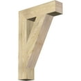 thumbnail image 1 of Ekena Millwork 6"W x 26"D x 38"H Traditional Block Rough Sawn Bracket, Douglas Fir, 1 of 25