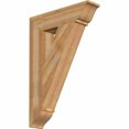 thumbnail image 1 of Ekena Millwork 6"W x 26"D x 38"H Traditional Traditional Rough Sawn Bracket, Western Red Cedar, 1 of 13