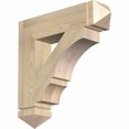 thumbnail image 1 of Ekena Millwork 6"W x 28"D x 28"H Balboa Arts & Crafts Rough Sawn Bracket, Douglas Fir, 1 of 13