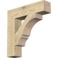thumbnail image 1 of Ekena Millwork 6"W x 28"D x 28"H Balboa Block Rough Sawn Bracket, Douglas Fir, 1 of 25