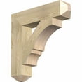 thumbnail image 1 of Ekena Millwork 6"W x 28"D x 28"H Balboa Craftsman Rough Sawn Bracket, Douglas Fir, 1 of 13