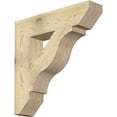 thumbnail image 1 of Ekena Millwork 6"W x 28"D x 28"H Funston Slat Rough Sawn Bracket, Douglas Fir, 1 of 4
