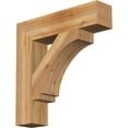 thumbnail image 1 of Ekena Millwork 6"W x 28"D x 28"H Imperial Block Rough Sawn Bracket, Western Red Cedar, 1 of 25
