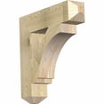 thumbnail image 1 of Ekena Millwork 6"W x 28"D x 28"H Imperial Craftsman Rough Sawn Bracket, Douglas Fir, 1 of 13