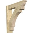 thumbnail image 1 of Ekena Millwork 6"W x 28"D x 28"H Merced Rough Sawn Traditional Outlooker, Douglas Fir, 1 of 4