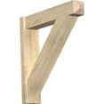thumbnail image 1 of Ekena Millwork 6"W x 28"D x 28"H Traditional Rough Sawn Craftsman Outlooker, Douglas Fir, 1 of 4