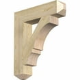 thumbnail image 1 of Ekena Millwork 6"W x 28"D x 32"H Balboa Craftsman Rough Sawn Bracket, Douglas Fir, 1 of 13