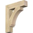 thumbnail image 1 of Ekena Millwork 6"W x 28"D x 32"H Imperial Block Rough Sawn Bracket, Douglas Fir, 1 of 25