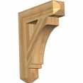 thumbnail image 1 of Ekena Millwork 6"W x 28"D x 32"H Imperial Craftsman Rough Sawn Bracket, Western Red Cedar, 1 of 13