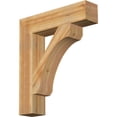 thumbnail image 1 of Ekena Millwork 6"W x 28"D x 32"H Legacy Block Rough Sawn Bracket, Western Red Cedar, 1 of 4