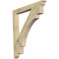 thumbnail image 1 of Ekena Millwork 6"W x 28"D x 32"H Merced Traditional Rough Sawn Bracket, Douglas Fir, 1 of 13