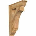 thumbnail image 1 of Ekena Millwork 6"W x 28"D x 36"H Imperial Traditional Rough Sawn Bracket, Western Red Cedar, 1 of 13