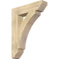 thumbnail image 1 of Ekena Millwork 6"W x 28"D x 36"H Thorton Slat Rough Sawn Bracket, Douglas Fir, 1 of 4