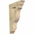 thumbnail image 1 of Ekena Millwork 6"W x 28"D x 40"H Funston Traditional Rough Sawn Bracket, Douglas Fir, 1 of 13