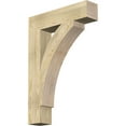 thumbnail image 1 of Ekena Millwork 6"W x 28"D x 40"H Thorton Block Rough Sawn Bracket, Douglas Fir, 1 of 25