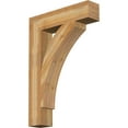 thumbnail image 1 of Ekena Millwork 6"W x 28"D x 40"H Thorton Block Rough Sawn Bracket, Western Red Cedar, 1 of 25