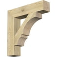 thumbnail image 1 of Ekena Millwork 6"W x 30"D x 30"H Balboa Block Rough Sawn Bracket, Douglas Fir, 1 of 25