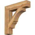 thumbnail image 1 of Ekena Millwork 6"W x 30"D x 30"H Balboa Block Rough Sawn Bracket, Western Red Cedar, 1 of 25
