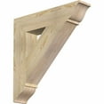 thumbnail image 1 of Ekena Millwork 6"W x 30"D x 30"H Traditional Traditional Rough Sawn Bracket, Douglas Fir, 1 of 13