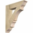 thumbnail image 1 of Ekena Millwork 6"W x 30"D x 34"H Balboa Traditional Rough Sawn Bracket, Douglas Fir, 1 of 13