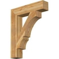 thumbnail image 1 of Ekena Millwork 6"W x 30"D x 36"H Balboa Block Rough Sawn Bracket, Western Red Cedar, 1 of 4
