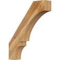thumbnail image 1 of Ekena Millwork 6"W x 30"D x 36"H Balboa Rough Sawn Knee Brace, Western Red Cedar, 1 of 13