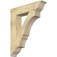 thumbnail image 1 of Ekena Millwork 6"W x 30"D x 36"H Balboa Traditional Rough Sawn Bracket, Douglas Fir, 1 of 4