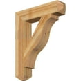 thumbnail image 1 of Ekena Millwork 6"W x 30"D x 36"H Funston Craftsman Rough Sawn Bracket, Western Red Cedar, 1 of 4