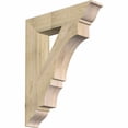 thumbnail image 1 of Ekena Millwork 6"W x 30"D x 38"H Balboa Traditional Rough Sawn Bracket, Douglas Fir, 1 of 13
