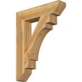 thumbnail image 1 of Ekena Millwork 6"W x 30"D x 38"H Merced Slat Rough Sawn Bracket, Western Red Cedar, 1 of 4