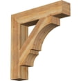 thumbnail image 1 of Ekena Millwork 6"W x 32"D x 32"H Balboa Block Rough Sawn Bracket, Western Red Cedar, 1 of 25