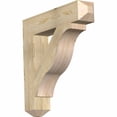 thumbnail image 1 of Ekena Millwork 6"W x 32"D x 32"H Funston Craftsman Rough Sawn Bracket, Douglas Fir, 1 of 13