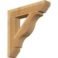 thumbnail image 1 of Ekena Millwork 6"W x 32"D x 32"H Funston Slat Rough Sawn Bracket, Western Red Cedar, 1 of 4