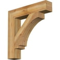 thumbnail image 1 of Ekena Millwork 6"W x 32"D x 32"H Imperial Block Rough Sawn Bracket, Western Red Cedar, 1 of 25
