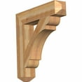 thumbnail image 1 of Ekena Millwork 6"W x 32"D x 32"H Olympic Craftsman Rough Sawn Bracket, Western Red Cedar, 1 of 13