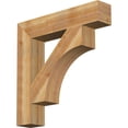 thumbnail image 1 of Ekena Millwork 6"W x 32"D x 32"H Westlake Block Rough Sawn Bracket, Western Red Cedar, 1 of 25