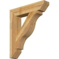 thumbnail image 1 of Ekena Millwork 6"W x 32"D x 36"H Funston Slat Rough Sawn Bracket, Western Red Cedar, 1 of 4