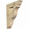 thumbnail image 1 of Ekena Millwork 6"W x 32"D x 36"H Funston Traditional Rough Sawn Bracket, Douglas Fir, 1 of 13