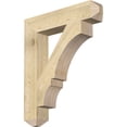 thumbnail image 1 of Ekena Millwork 6"W x 32"D x 38"H Balboa Craftsman Rough Sawn Bracket, Douglas Fir, 1 of 4